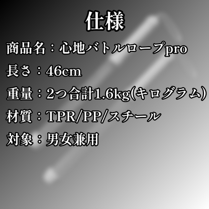 【SNSで話題沸騰中】心地バトルロープ™｜新世代ホームトレーニング