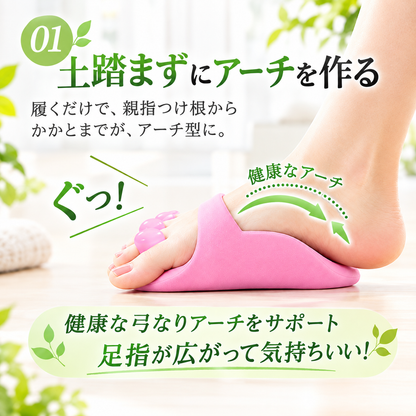心地スリッパ™｜毎日の足元をしっかりサポート